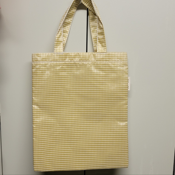 Dash and Dot Yellow Gingham Mini Tote NWT - Picture 2 of 4